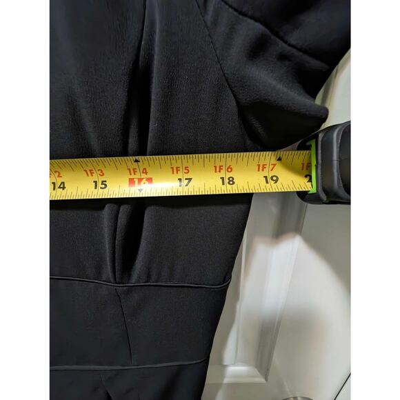Brooks Brothers Womens Black Short Sleeve Sheath Dress Size 10 Business Pockets - Picture 7 of 10